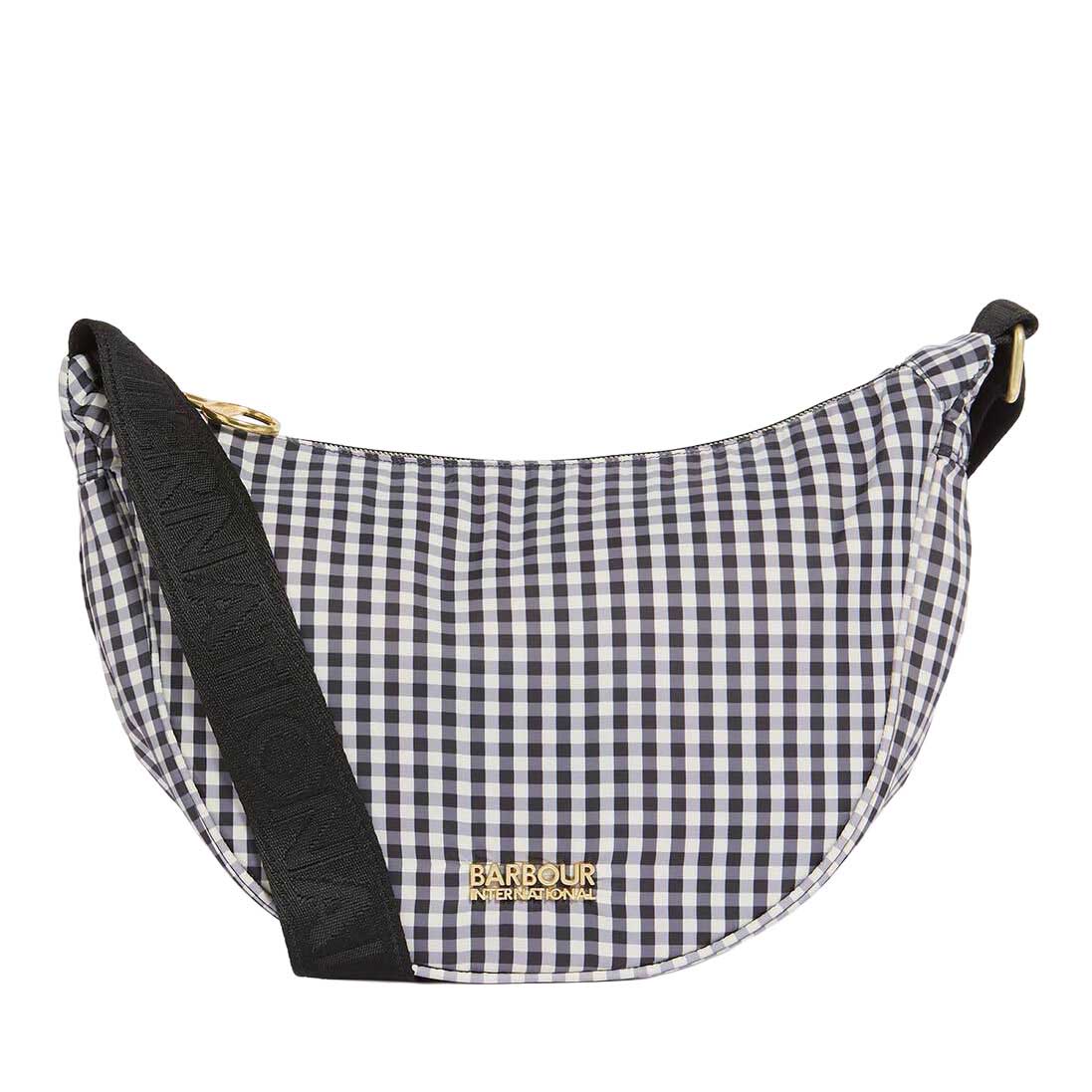 Barbour International Boulevard Gingham Sling Bag